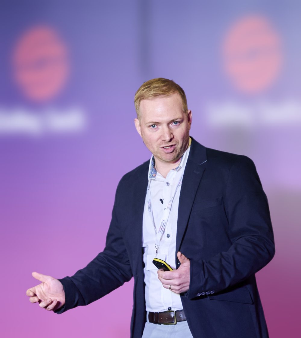Matt Stone speaking at Selling South 2026